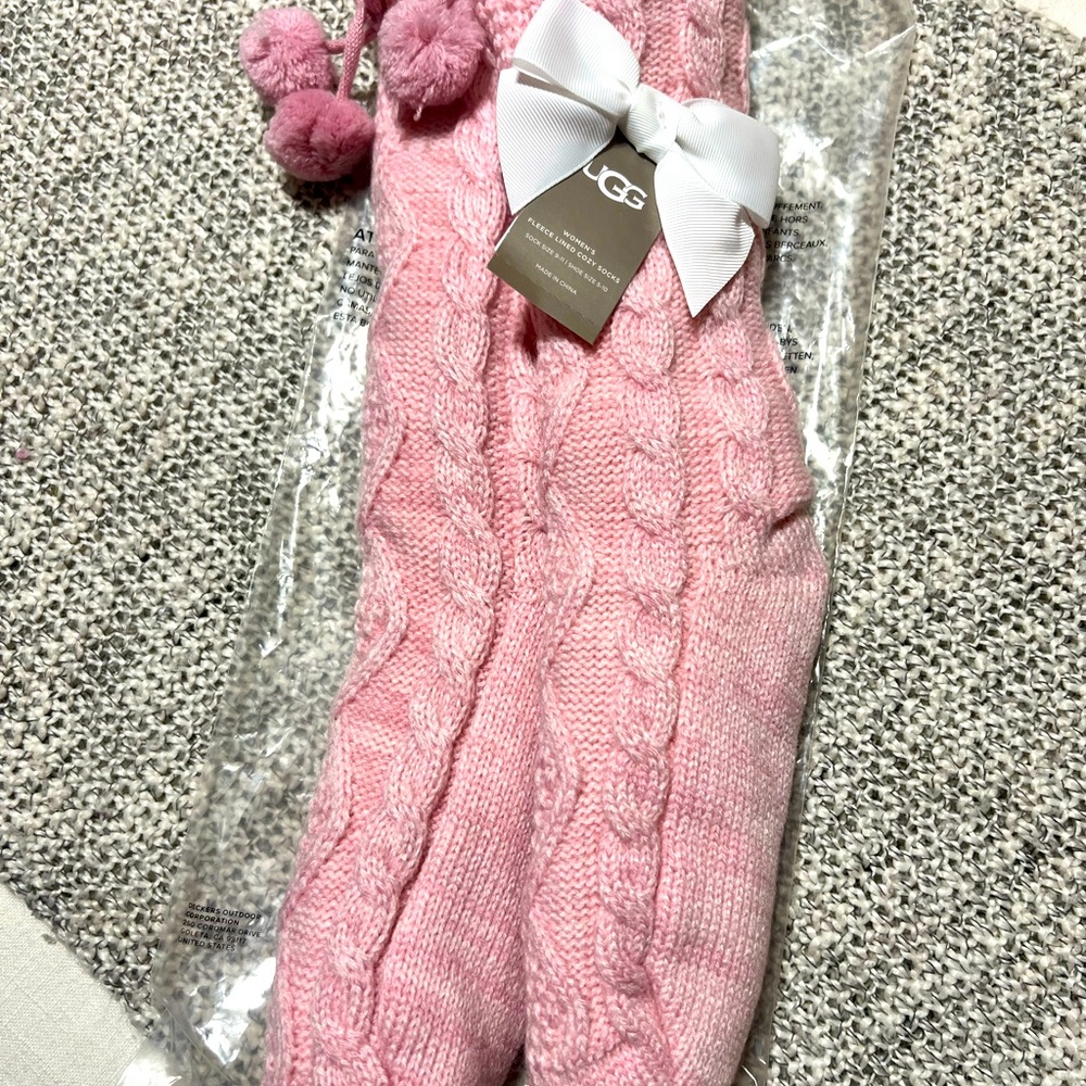 Uggs pink Socks